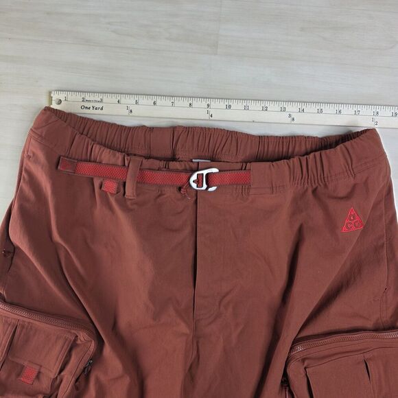 Nike ACG Outdoor Hiking Cargo Shorts Dark Rust Redstone DH8347-670 Size‎ XXL - Picture 8 of 10